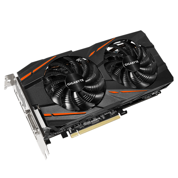 CARD VGA GIGABYTE RX580 8G D5 2 FAN CŨ