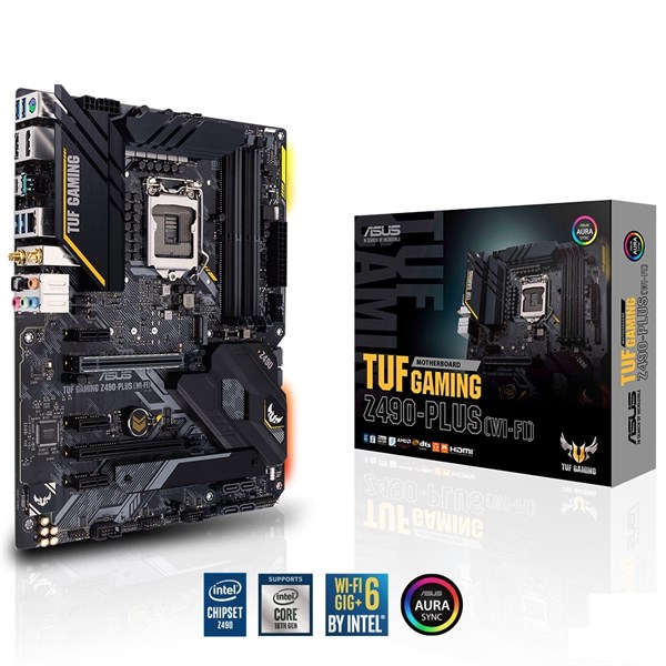 MAINBOARD ASUS TUF GAMING Z490 PLUS WIFI CHÍNH HÃNG MỚI