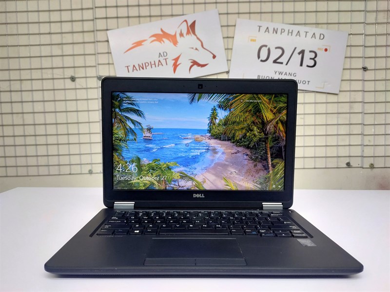 LAPTOP DELL LATITUDE E7250 (CORE I5-5300U, RAM 8GB, MSATA 128GB, MÀN HÌNH 13")