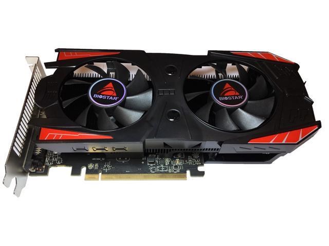 VGA BIOSTAR RX560 GAMING 4G D5 128BIT 2 FAN CŨ