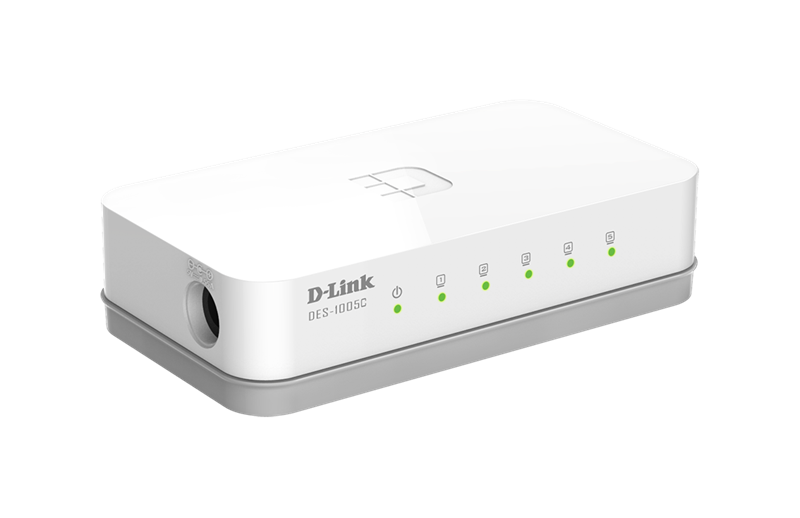 SWITCH 5 PORT D-LINK DES-1005C