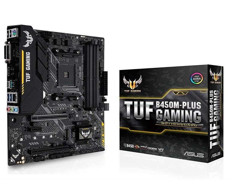 MAINBOARD ASUS TUF B450M PLUS GAMING MỚI CHÍNH HÃNG