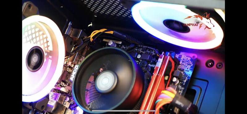 CASE AMD RYZEN 3, MAIN A320, CARD RX580 FULL MỚI