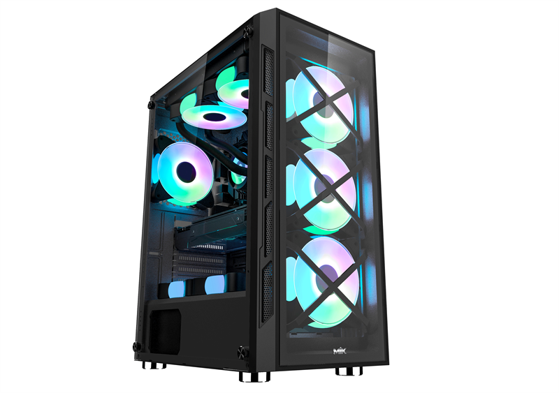 Case MIK TN10 (3 FAN GALAXY RGB)