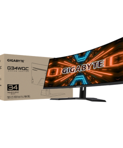 MÀN HÌNH 34" CONG GIGABYTE G34WQC 2K 144Hz CHUYÊN GAME