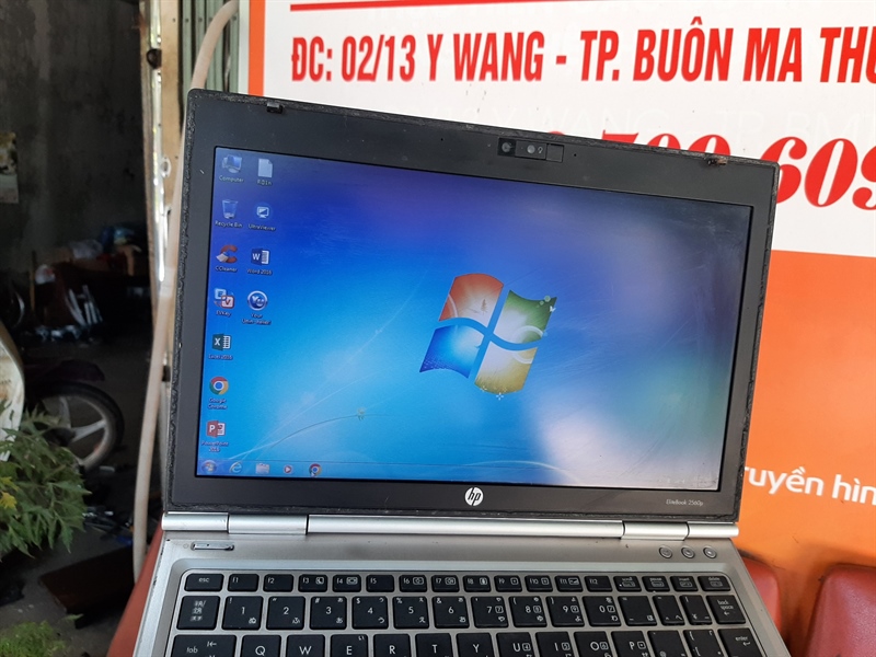 Laptop Hp Elitebook 2560p (I5 2520m, Ram 4G, SSD 128g, 12.5 ")