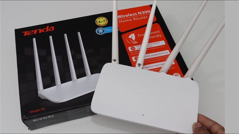 BỘ THU PHÁT WIFI TENDA F6 N300Mbps -4 ATEN