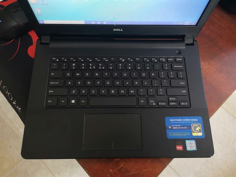 LAPTOP DELL INSPIRON 3559 (CORE I5-6200U, RAM 4G, SSD 120G, MÀN HÌNH 14'')