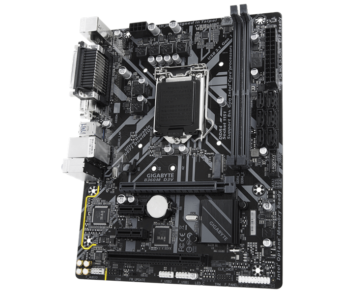 MAINBOARD GIGABYTE B360 D3V CŨ