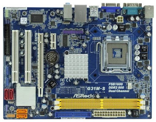 MAINBOARD ASROCK G31M - S