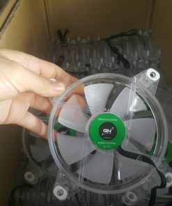 Bộ 5 Fan Case Led Rgb 2 Mặt Gnet F100 + Hub + Remote