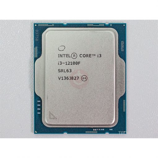 CPU Intel Core i3 12100F Tray Chính Hãng (3.30 Up to 4.30GHz | 12MB | 4C 8T | Socket 1700 | Alder Lake | No GPU | 58W)