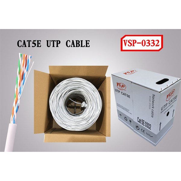 Cáp Mạng Vision Cat 5 UTP 00332 (305m)