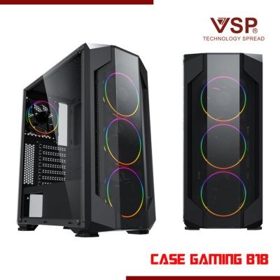 VỎ CASE MÁY TÍNH GAMING VSP B18