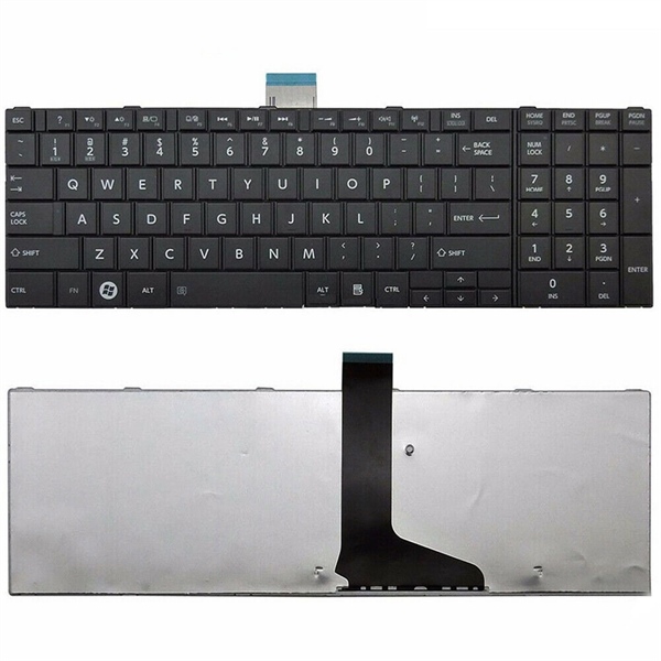 Bàn Phím Laptop Toshiba Satellite C850 C855 L850 L855 L870 L875 L950 L955 P850 P855 P870 P875 S850 S855 S870 S875, Satellite Pro R50-C, Tecra A50-C, Z50-C