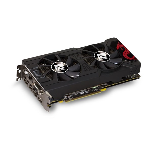 CARD VGA POWERCOLOR RX470 4G 2 FAN CŨ