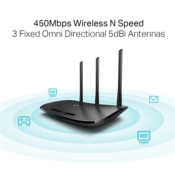 Router Wi-Fi TP-link Chuẩn N Tốc Độ 450Mbps TL-WR940N