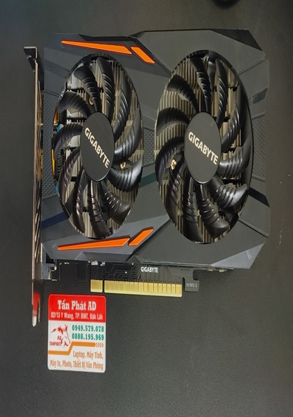 Card màn hình GIGABYTE GeForce GTX 1050 2GB GDDR5 2 Fan 2nd