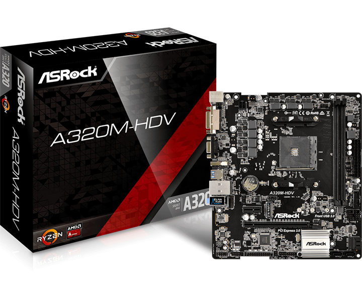 MAINBOARD ASROCK A320M-HDV