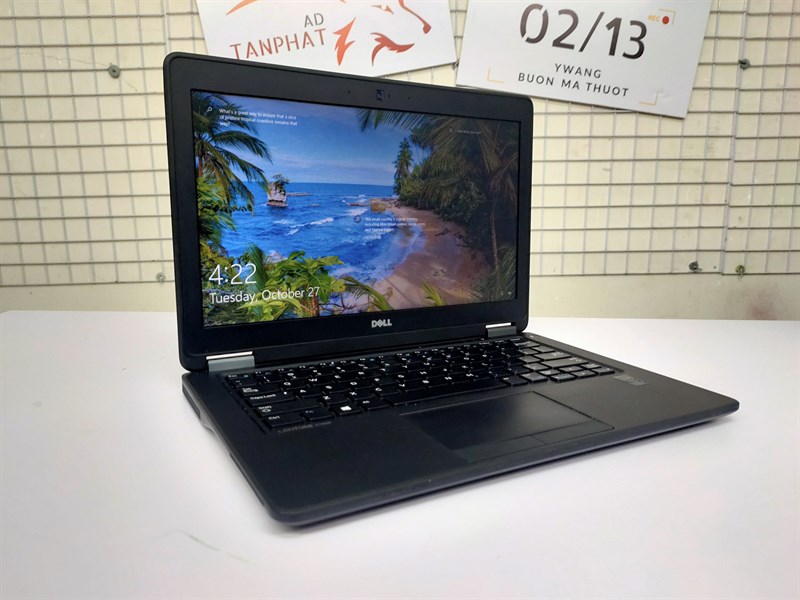 LAPTOP DELL LATITUDE E7250 (CORE I5-5300U, RAM 8GB, MSATA 128GB, MÀN HÌNH 13")