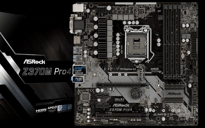 Mainboard Asrock Z370 Pro4 Cũ