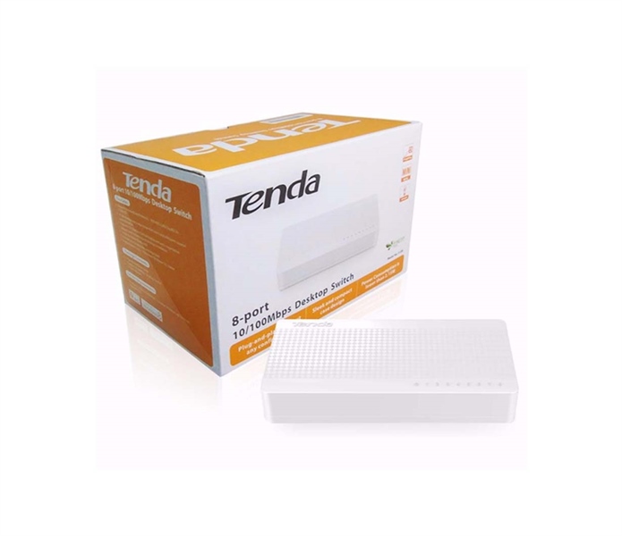 Switch 8 Port Tenda 8P 10/100 S108 Mới