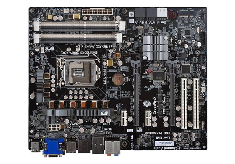 MAINBOARD ECS Z77 H2 A2X Cũ