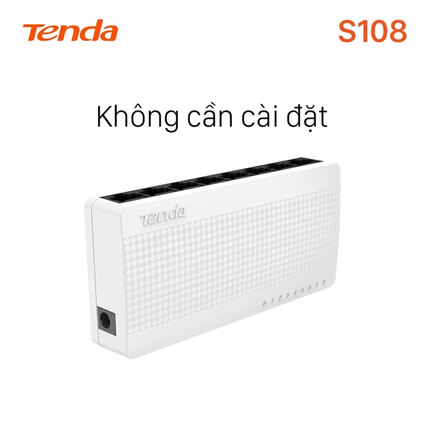 Switch 8 Port Tenda 8P 10/100 S108 Mới