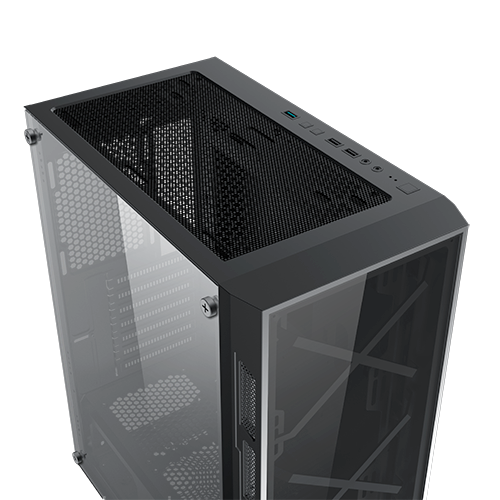 Case MIK TN10 (3 FAN GALAXY RGB)