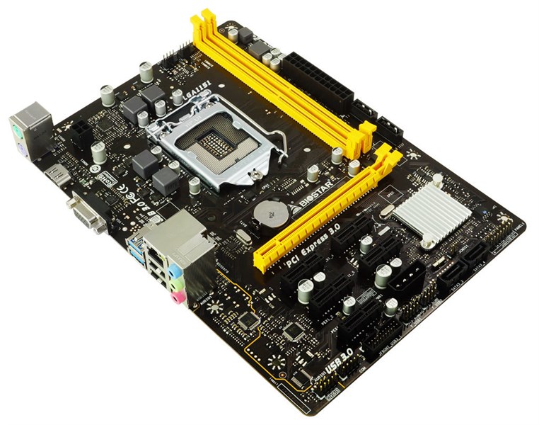 MAINBOARD BIOSTAR H110M-BTC CŨ