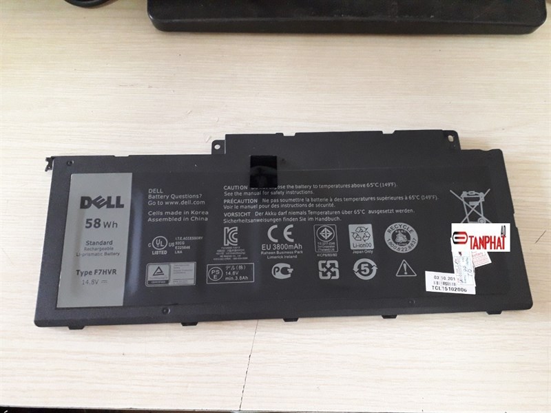 Pin laptop Dell Inspiron 7537 OEM