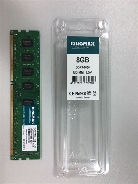 RAM PC Kingmax 8GB 1600 DDR3 - Hàng Chính Hãng