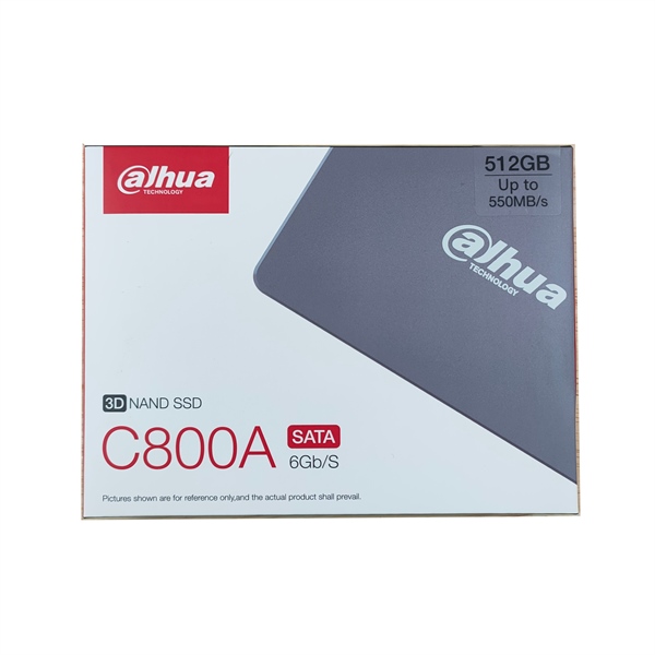 Ổ cứng SSD 2.5 inch DAHUA C800A 512GB SATA 3 - Hàng chính hãng