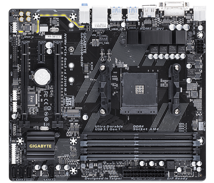 MAINBOARD GIGABYTE GA-AB350M-DS3H MỚI