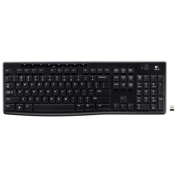 BÀN PHÍM KHÔNG DÂY LOGITECH K270 CHÍNH HÃNG