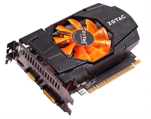 VGA ZOTAC GEFORCE GTX 750 2GB 1FAN CŨ - Ảnh 3