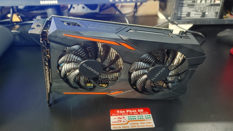 Card màn hình GIGABYTE GeForce GTX 1050 2GB GDDR5 2 Fan 2nd