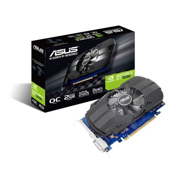 Card màn hình ASUS GeForce GT 1030 2GB GDDR5 Phoenix (PH-GT1030-O2G)