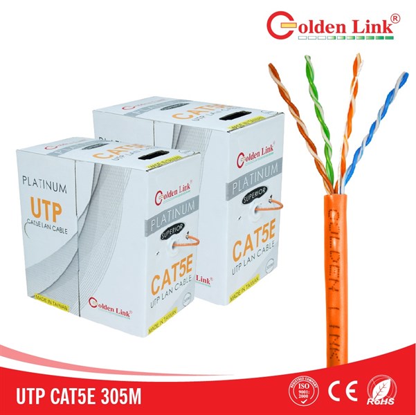 CÁP MẠNG GOLDEN LINK CAT5 UTP 305M