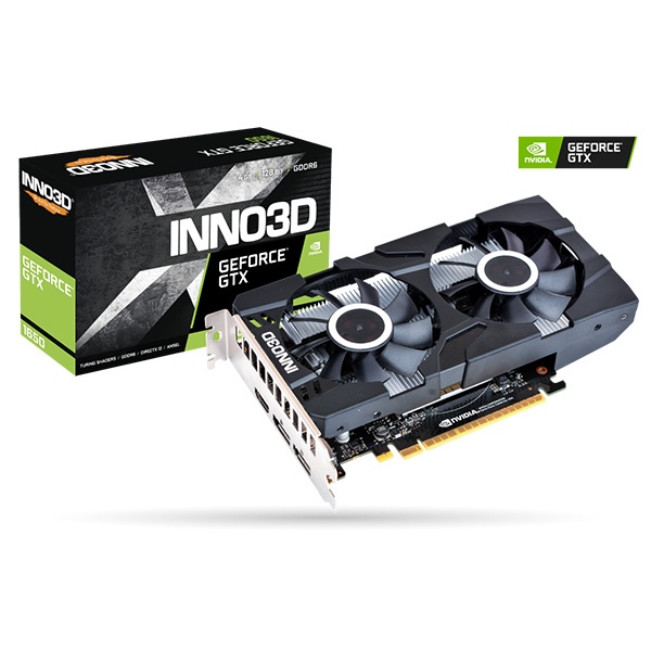 Card màn hình Inno3D GTX 1650 TWIN X2 OC 4GB GDDR6 (N16502-04D6X-1177VA25)