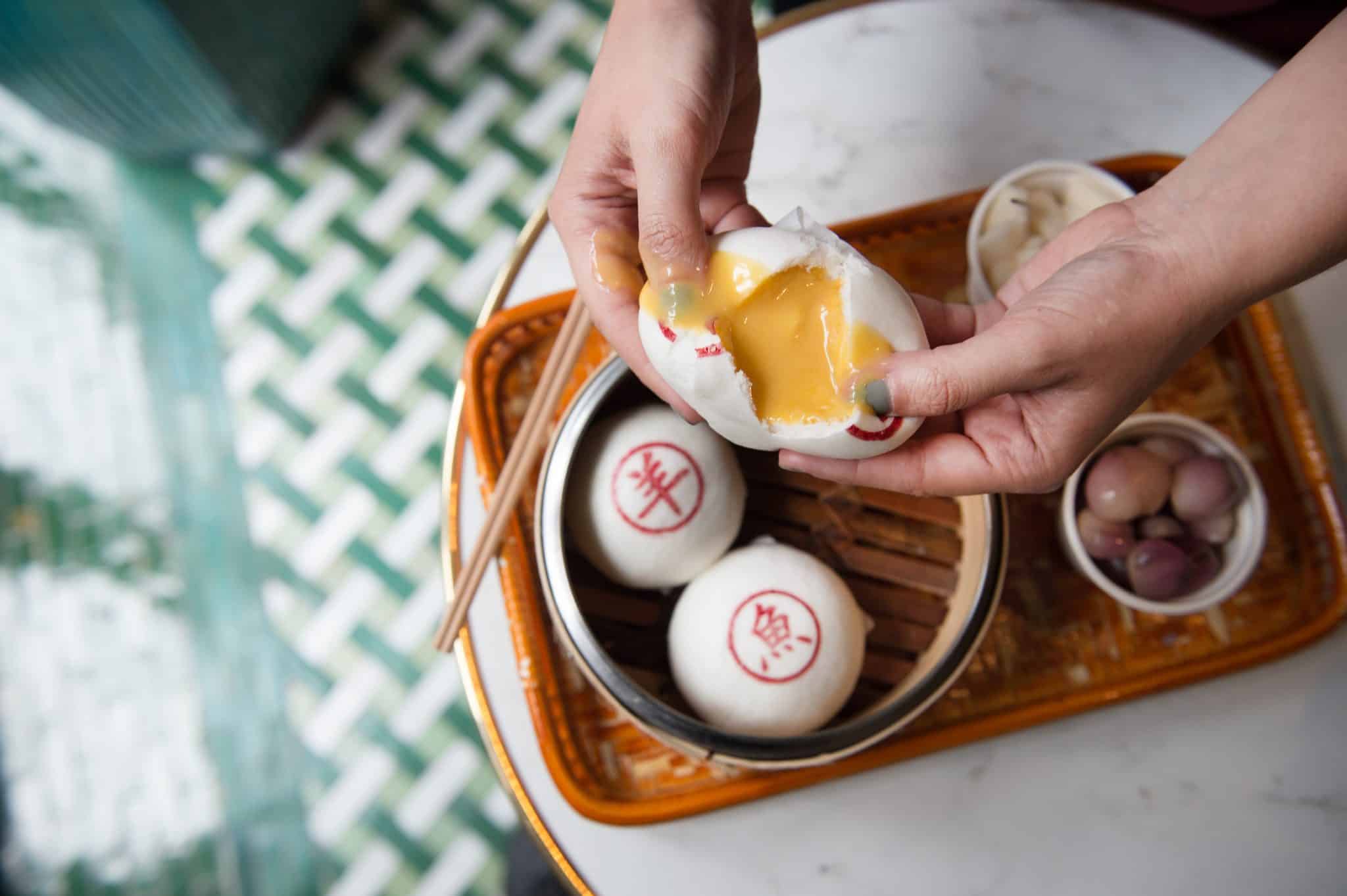 Chinatown Street Food Bun House Custard Bun