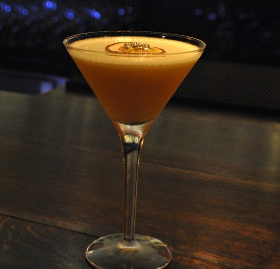 Passion fruit martini