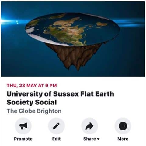 earth is flat society