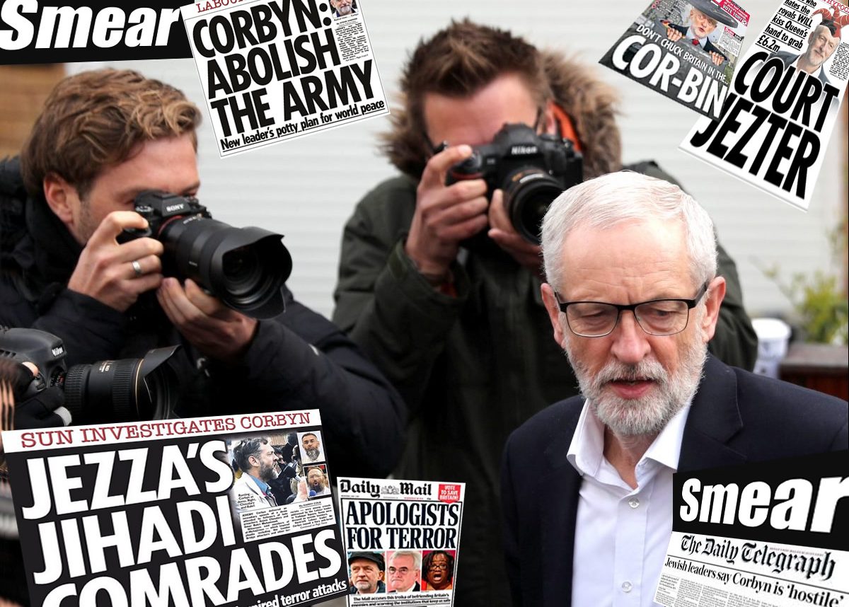 Jeremy Corbyn is the most smeared politician in history