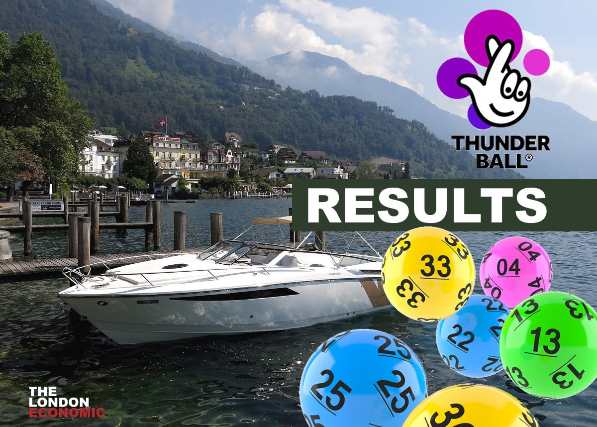 thunderball lotto results tonight