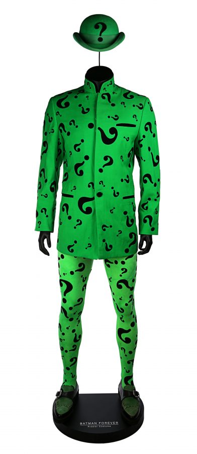 Jim Carrey’s Riddler costume from Batman