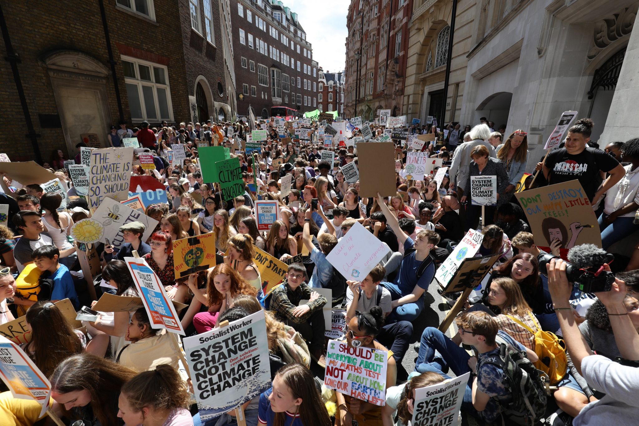 Britain gears up for the largest climate protests it has ever seen (Aaron Chown/PA)