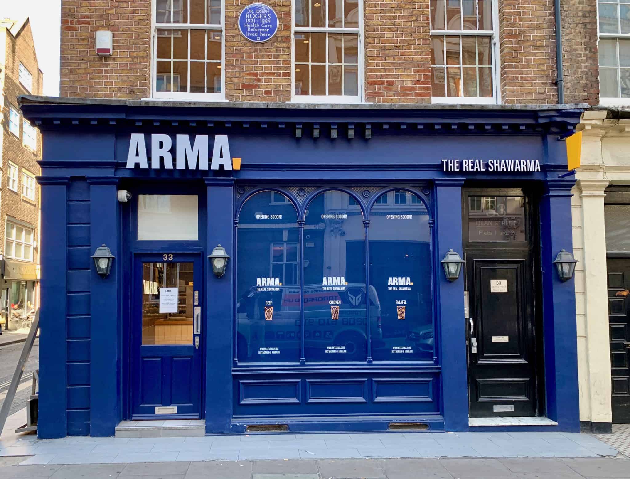 ARMA – Exterior new restaurant