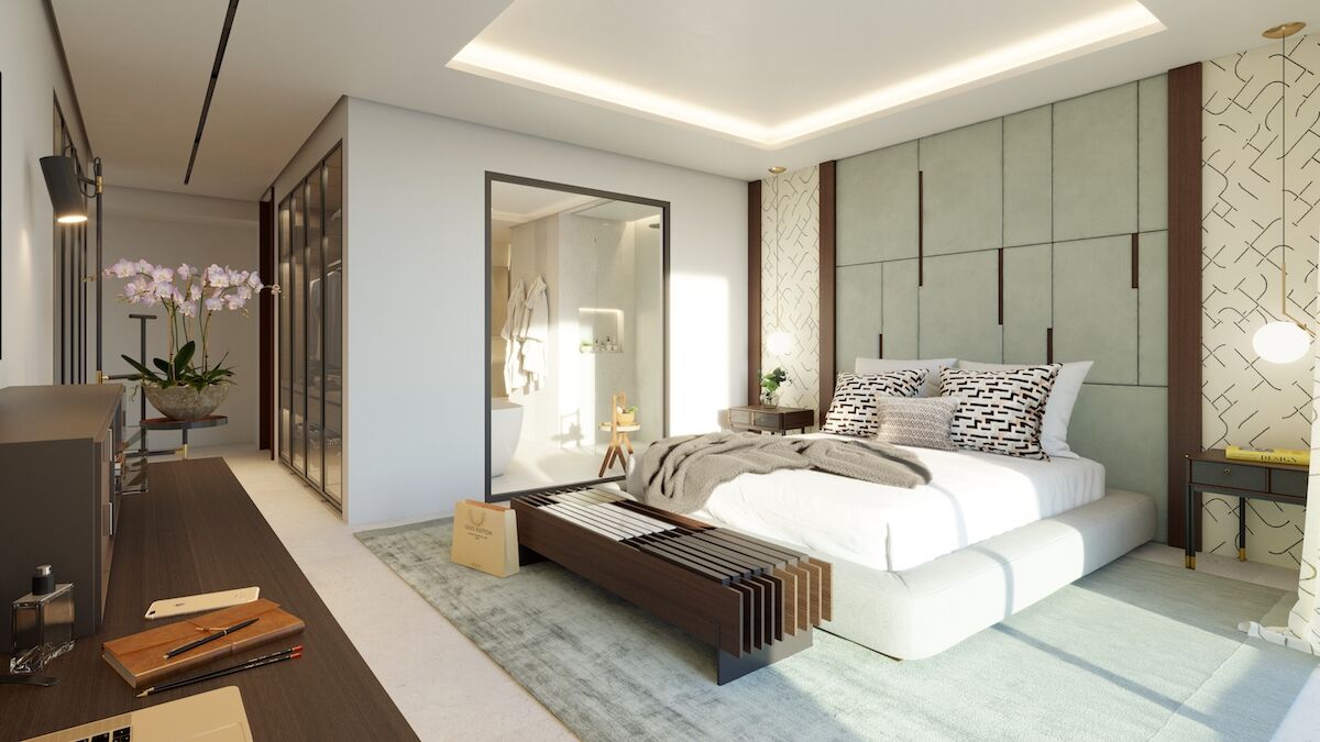 Penthouse Master Bedroom