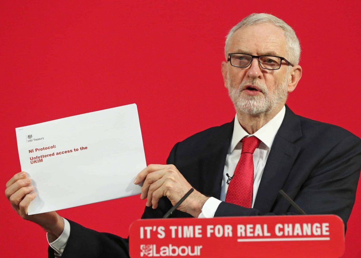 jeremy corbyn claims pm misled people about customs checks in